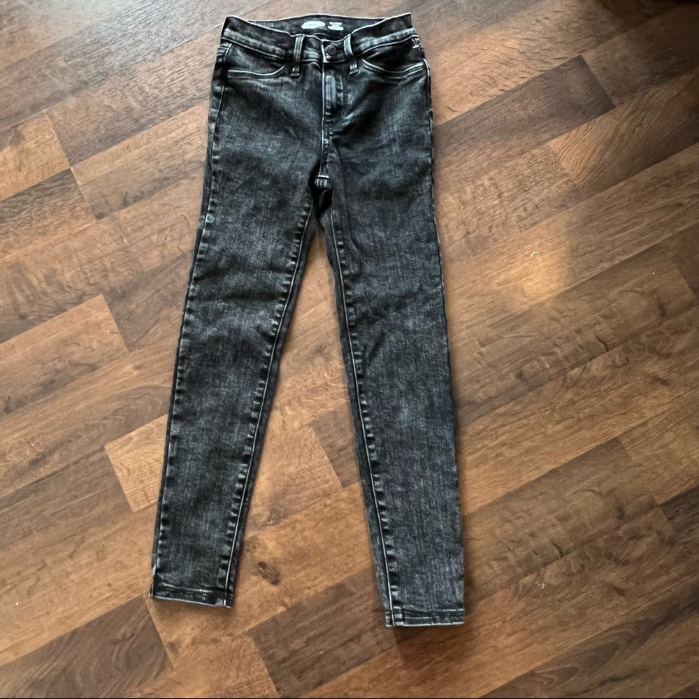 Old Navy Ballerina girls 8 black jeans